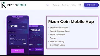 Rizen Coin RZN  считается первым экспериментальным проектом DeFi управляемым Сообществом [upl. by Alleyne716]