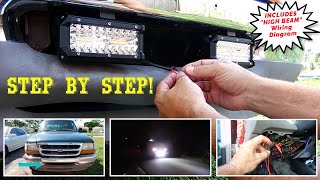 How To Wire Up amp Install LED Light Bars [upl. by Darwen]