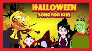 Halloween Song For Kids Kids Halloween Halloween Celebration Songs For Children  Kids Hut Rhymes [upl. by Eceirahs755]