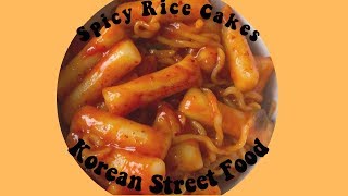 korean spicy rice cakes  lets make tteokbokki 떡볶이👩🏽‍🍳 [upl. by Melva]