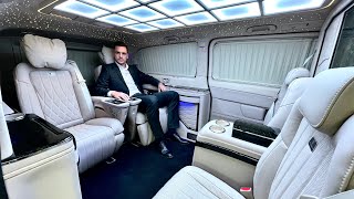 2022 Mercedes V Class Luxury  NEW Klassen VIP Jet Van  FULL Review [upl. by Oralee]