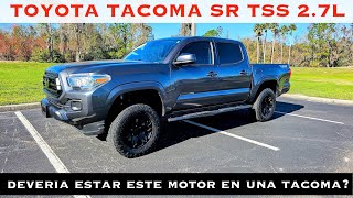 Toyota Tacoma SR TSS 27L 2021  Reseña y Prueva de Manejo POV  Interesante Motor en una Pickup [upl. by Peppy]