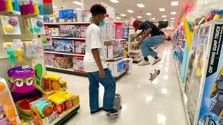 Skating In Target [upl. by Oremodlab]