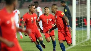 Chile 2  1 Perú  Eliminatorias Rusia 2018  Claudio Palma [upl. by Carlota794]