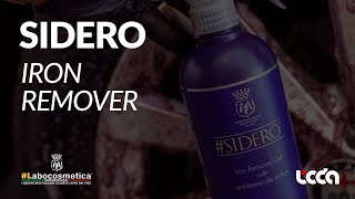 Sidero di Labocosmetica LIron Remover gel con azione anticalcare [upl. by Eatnwahs]