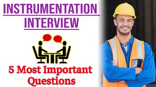 instrumentation engineering interview questions  sensors  transducer  control system  plc [upl. by Janifer]