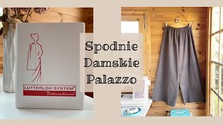 Jak Uszyc Spodnie Damskie Palazzo spodnie szycie palazzo [upl. by Cardinal567]