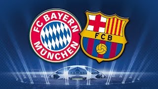 Bayern Munich vs Barcelona 32 2015 HIGHLIGHTS Semifinal Second leg Uefa Champions League PESS [upl. by Vincentia]