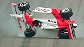 2003 Helio Castroneves flip  Richmond [upl. by Gilboa]