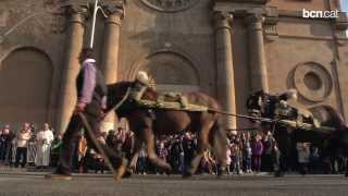 Sant Andreu celebra els Tres Tombs [upl. by Ised]