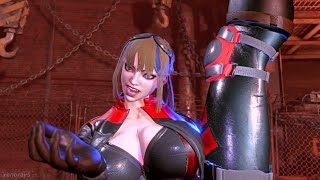 Thick Jacket Injustice Juri Harley Quinn Cosplay x Dripless Rashid 4K Street Fighter 6 MOD 20240624 [upl. by Nilved]