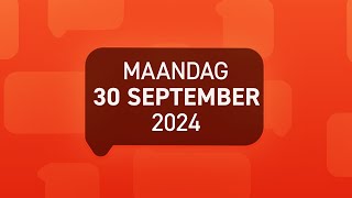 1Twente Vandaag van maandag 30 september 2024 [upl. by Sirronal306]