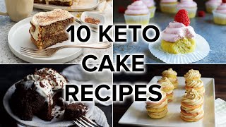 10 Keto Cake Recipes to Crush Your Sugar Cravings [upl. by Ingles]