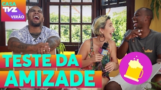 Teste da Amizade  Thiaguinho  Rodriguinho  Casa TVZ Verão [upl. by Esmerolda]