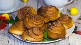 БЕЗ НИХ ЧАЙ НЕ ПЬЮ 💖 ПЛЮШКИ с сахаром из дрожжевого теста 👍 ВКУСНОТА [upl. by Camarata]