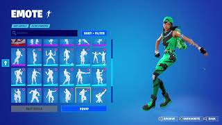 Fortnite new Fncs Aura x Scenario emote [upl. by Rowley]