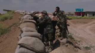 Daesh militants attack Peshmerga targets on Khazir front [upl. by Castera]