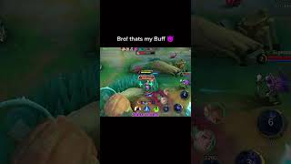 Bro That my Buff 😈☠️ leomord kimmy mobilelegends mlbb shorts MobileLegends5v5MOBA 1v3 [upl. by Maurise]