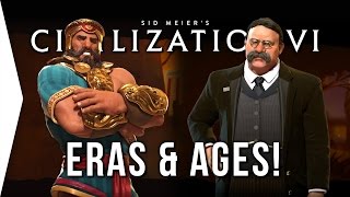 Civilization VI ► Eras amp Ages Through Civ 6 [upl. by Akinwahs]