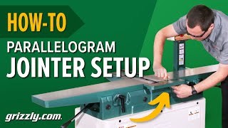 Parallelogram Jointer Setup How to Align the Tables [upl. by Enra]