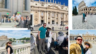 Our Papal Audience Experience  Rome tour Italy trip [upl. by Kin]