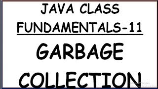 GARBAGE COLLECTION IN JAVA WITH EXAMPLE HINDI [upl. by Atazroglam]