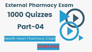 GENERAL PHARMACOLOGY 1000 QUIZZES [upl. by Fortunio764]