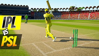 Can The BEST IPL Team Defeat The BEST PSL Team In Cricket 24 [upl. by Nirred317]