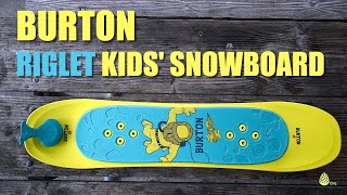 Burton Riglet Toddler amp Kids Snowboard  Product Overview amp Tips [upl. by Nnybor]