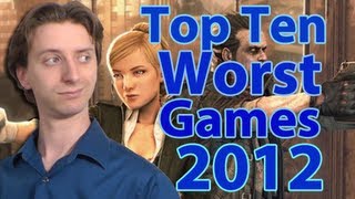 Top Ten Worst Games of 2012  ProJared [upl. by Beaston]