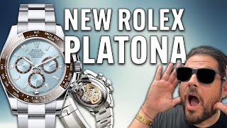 NEW 2023 ROLEX DAYTONA PLATINUM REVIEW  quotI FING KNEW ITquot [upl. by Ezri]