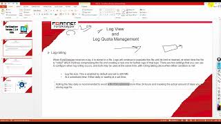 Getting Started with FortiAnalyzer Configuring Log rolling Arabic32 [upl. by Ixel842]