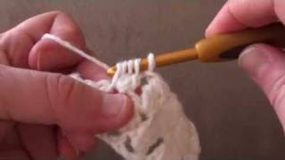 Cluster Crochet Stitch cl st 3 loop by Crochet Hooks You [upl. by Aihsilef610]