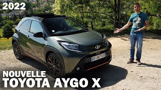 Nouvelle TOYOTA AYGO X  Citadine crossover avec du style [upl. by Kandace]