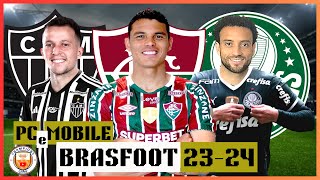 Atualização Brasfoot PC e MOBILE  Maio Ligas européias e jogadores [upl. by Leler]