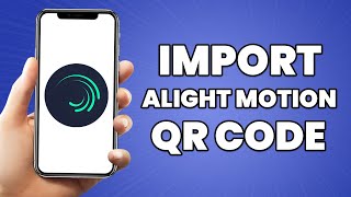 How to use QR code in alight motion qrcodealightmotion qrcodePresets [upl. by Ytsanyd789]