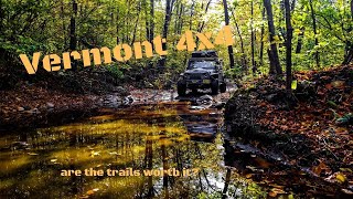 Vermont Jeep Trails are they worth it [upl. by Norred352]