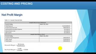 Section 1 Chapter 2 pricing and costing [upl. by Vonny]