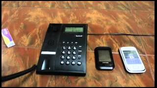 How to make conference call using landline [upl. by Iadrahs354]