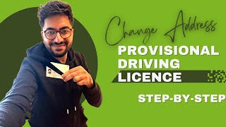 How to UPDATE Your Address in the UK PROVISIONAL Driving License Online 2023 [upl. by Adnohsel]