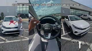 Buying My First Car At 17  KIA Forte LXS 2023  BRAND NEW NO MILES  CAR TOUR  VLOG [upl. by Buckden]