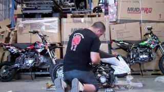 The Birth of an MXR 125SS Pit Bike [upl. by Ylicic363]