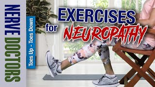 Exercises for Neuropathy  Toes Up  Toes Down  The Nerve Doctors [upl. by Rehpotsrhc]