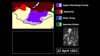 Wars UngernSternbergs Conquest of Mongolia 19201921 Every Week [upl. by Hatcher]