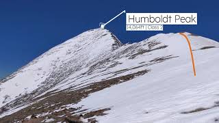 Journey to 58 Humboldt Peak  East Ridge  4K [upl. by Rod]