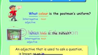 Interrogative Adjectives  English Grammar  iken  ikenedu  ikenApp [upl. by Ahsiem]