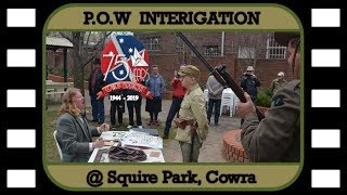 Japanese POW Interrogation  Cowra Breakout 75th Anniversary 03082019 [upl. by Arocal431]