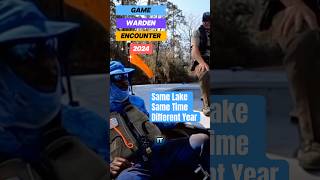 Game Warden Encounter 2024 Same Warden Same Lake Same Time Different Year gamewarden fishing dnr [upl. by Ahsinnor]