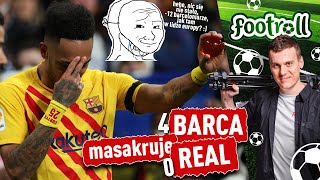 BARCELONA ZNISZCZYŁA REAL [upl. by Aleedis837]