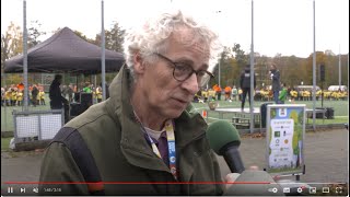 interview met boswachter van Staatsbosbeheer Andy Liebrand tijdens de Boomfeestdag 2023 [upl. by Wystand]